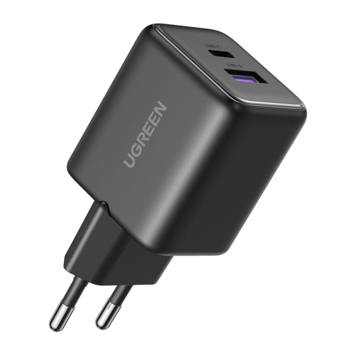 Ładowarka sieciowa 30W USB + USB-C, Ugreen, 30W (czarna) GoHero.jpg
