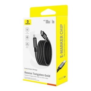 Baseus - Kabel USB-C do USB-C 100W 1m czarny