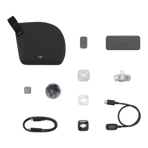 DJI Mic Mini 2S (1 TX + 1 Mobile RX + etui ładujące)